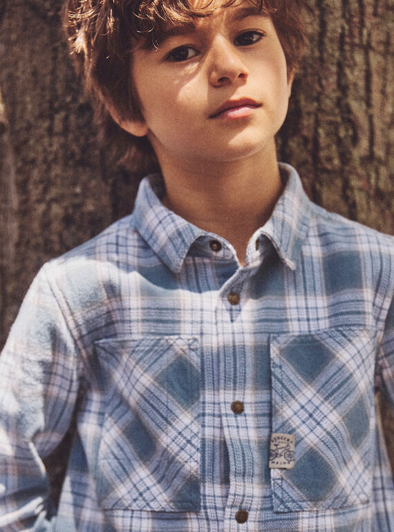 Blue OVERSHIRT NUSURCHAGE / 25H3PGQ1SCHC237