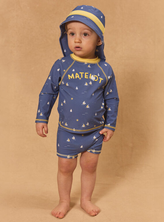 Medium blue UV TEE SHIRT MISAM / 25E4BGC2TUV208