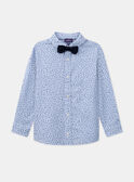 Blue Oxford shirt KREBOLAGE / 24E3PGL1CHM020