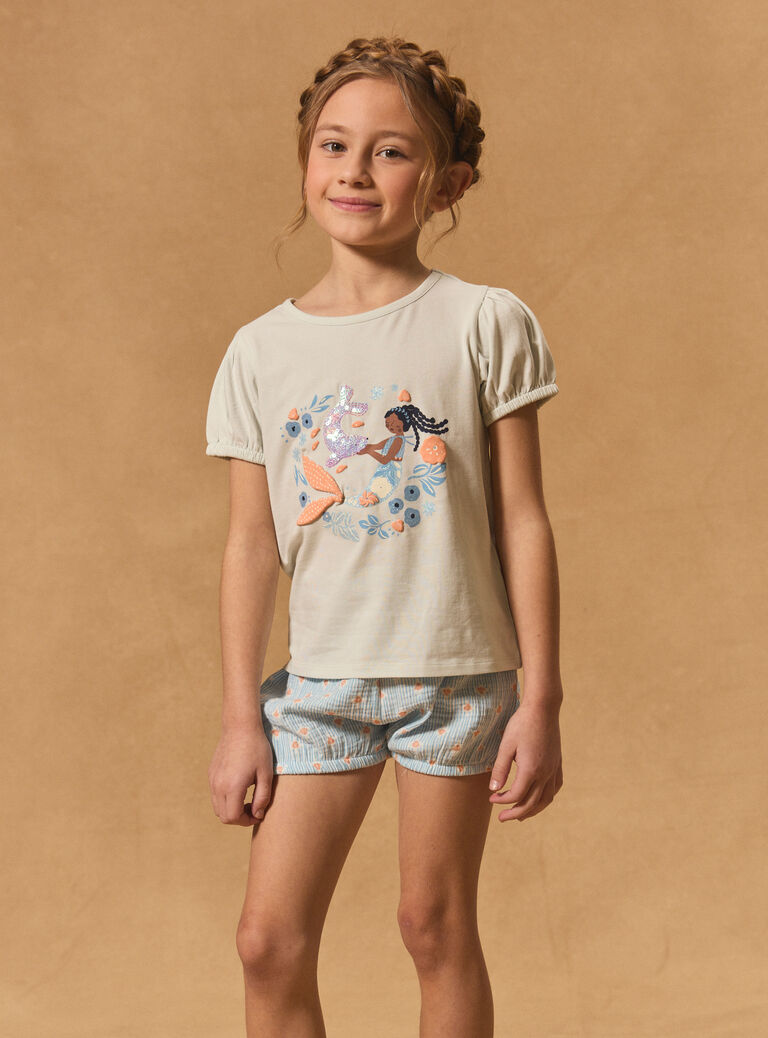 Water blue PYJAMA MUIFETTE / 25E5PFG3PYJ213