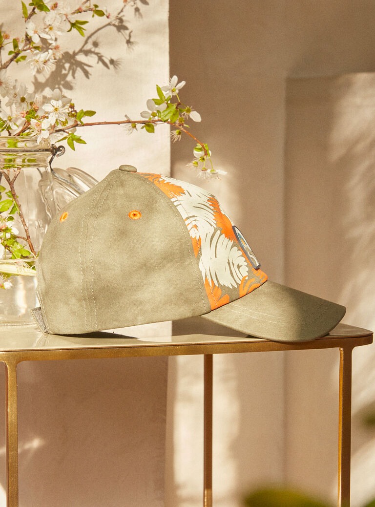 Green printed cap KLECAPAGE / 24E4PGO1CHA612