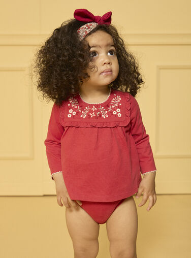 Red BODYSUIT LAPIPA / 24H1BFR1BODF505