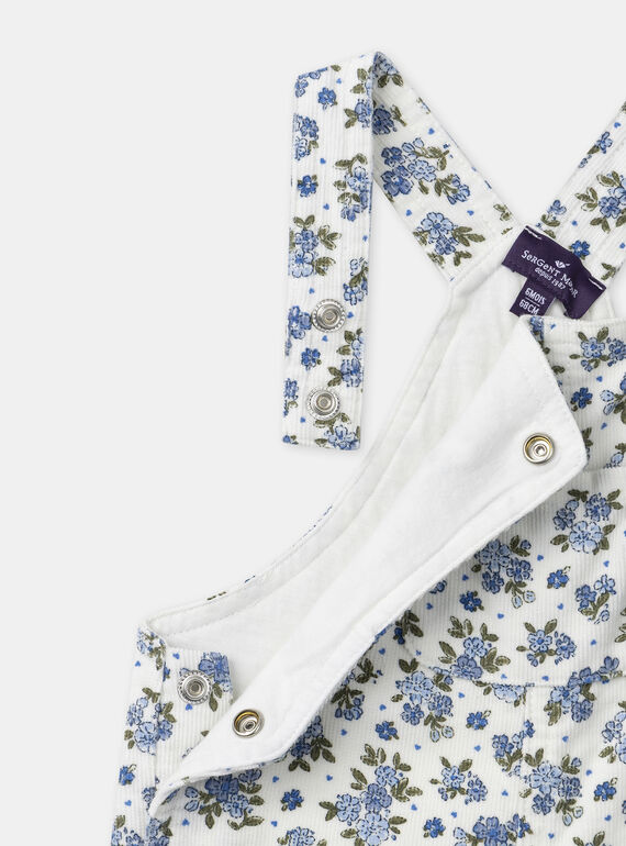 Off white DUNGAREES NAJULIE / 25H1BFQ1SAL009