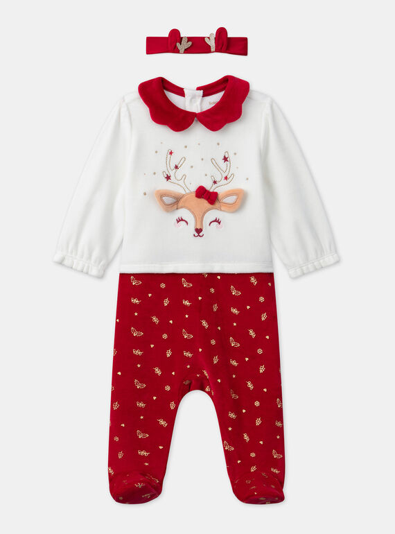 Off white BABYGROW LEDANIELA / 24H5BFF1GRE001