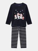 Navy PYJAMA NECASKAGE / 25H5PG52PYJ070