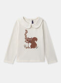 Ivory TEE SHIRT LS NLEGLANETTE / 25H2PFT1TML005