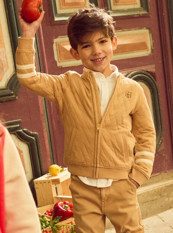 Beige KIDS CARDIGAN NELASSAGE / 25H3PGK1GILA014