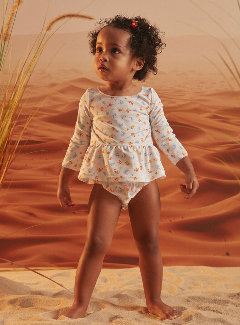 Ecru bikini briefs KITAHIS / 24E4BFG1MAI001