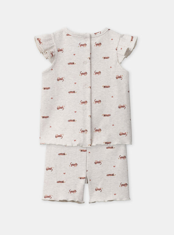 Light beige SET MAZIRA / 25E1BFR1ENS808