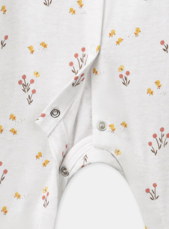 Heathered off white BABYGROW LEADELYS / 24H5BF32GRE006