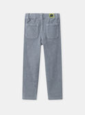 Sky blue PANTS NRACORDAGE / 25H3PGV2PAN216