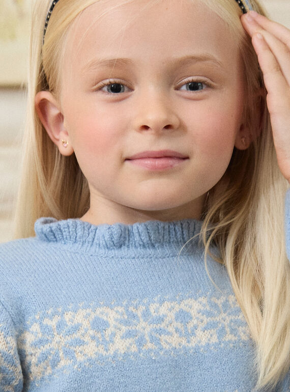 Greyish blue PULLOVER LARACLETTE / 24H2PFS1PUL205