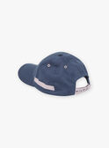Blue and lilac cap with desert pattern FLACAPAGE / 23E4PGO1CHA714