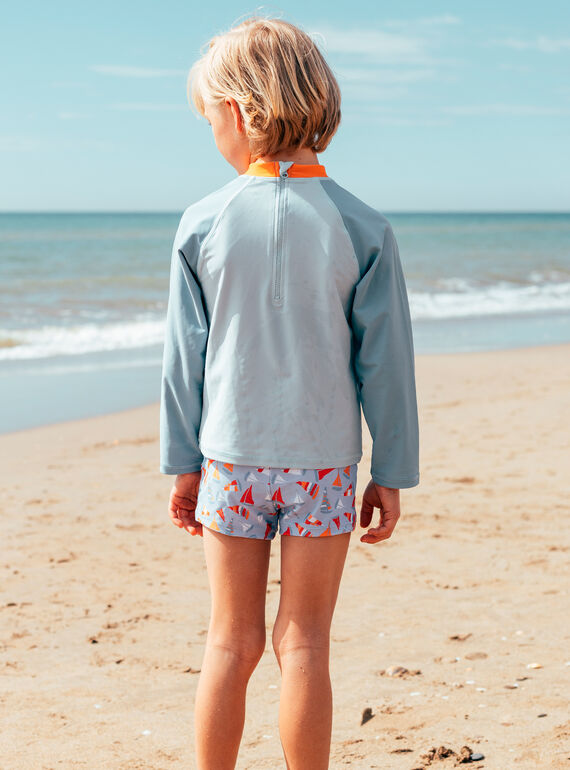 Blue sky UV TEE SHIRT MRUPOUAGE / 25E4PGC4TUV020