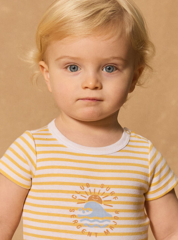 Light yellow BODYSUIT MAMARCEL / 25E1BGK1BODB116