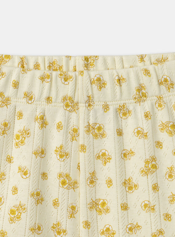 Yellow PYJAMA MUIKETTE / 25E5PFG2PYJB102