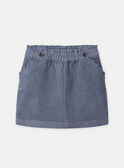 Greyish blue SKIRT NLOJUETTE / 25H2PFW1JUP205