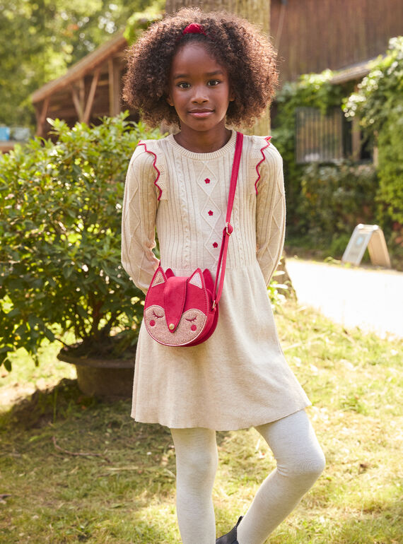 Heathered off white DRESS LALORETTE / 24H2PFR3ROB006