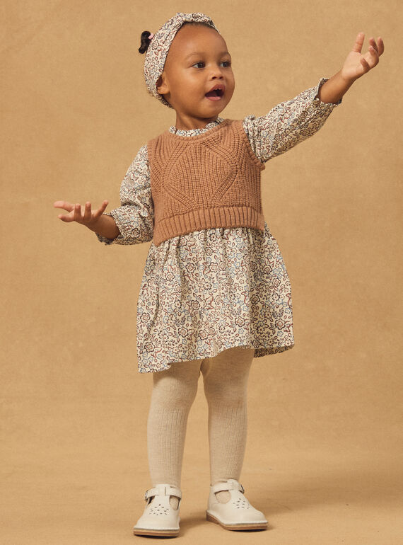 Beige DRESS NALEA / 25H1BFT1ROBI814