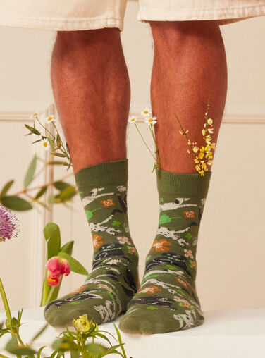 Light Kaki SOCKS KUATAGEM / 24E4GHP1SOQ626