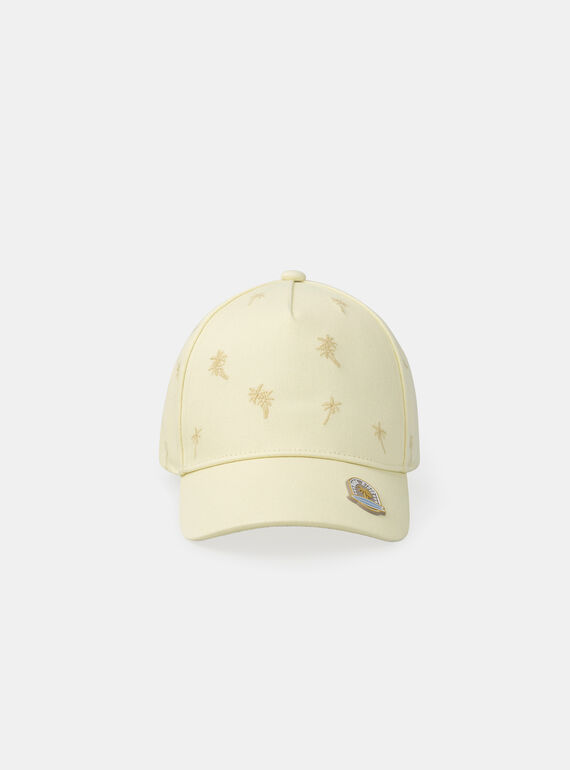 Straw yellow HAT MLACAPAGE / 25E4PGK1CHA104
