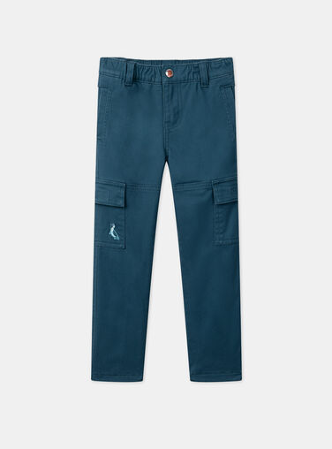 Navy PANTS LARAPAGE / 24H3PGR1PAN714