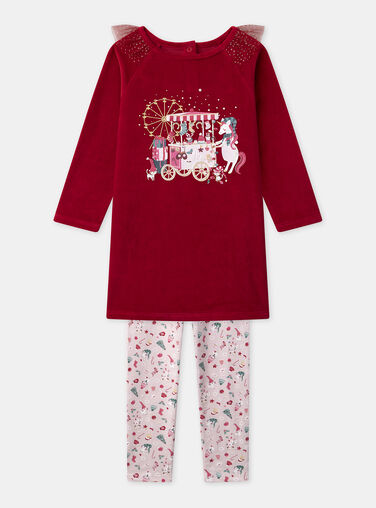 Red NIGHT DRESS NECAYETTE / 25H5PF51CHN050