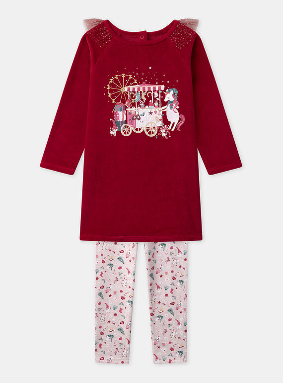 Red NIGHT DRESS NECAYETTE / 25H5PF51CHN050