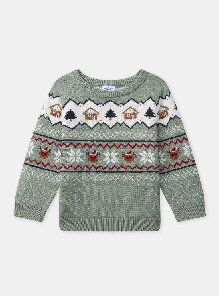 Green PULLOVER NEDULAGE / 25H3PG61PULG610