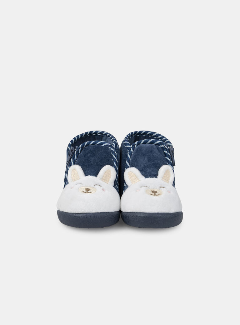 Navy SLIPPERS NEANTOINE / 25F10BG31CHP070