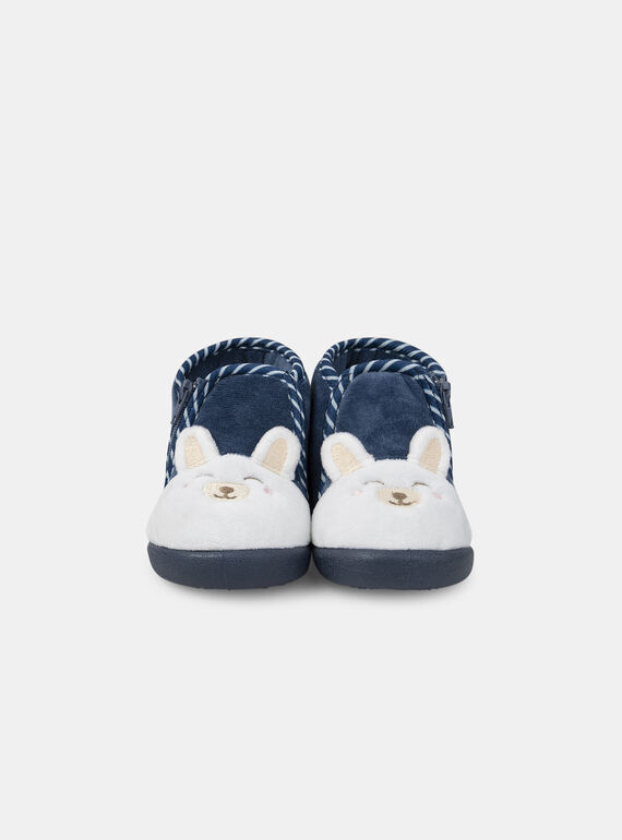 Navy SLIPPERS NEANTOINE / 25F10BG31CHP070
