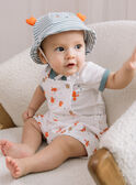 Blue hat with 3D lobster claw animation and stripes print FORD / 23E0AGT1CHA715