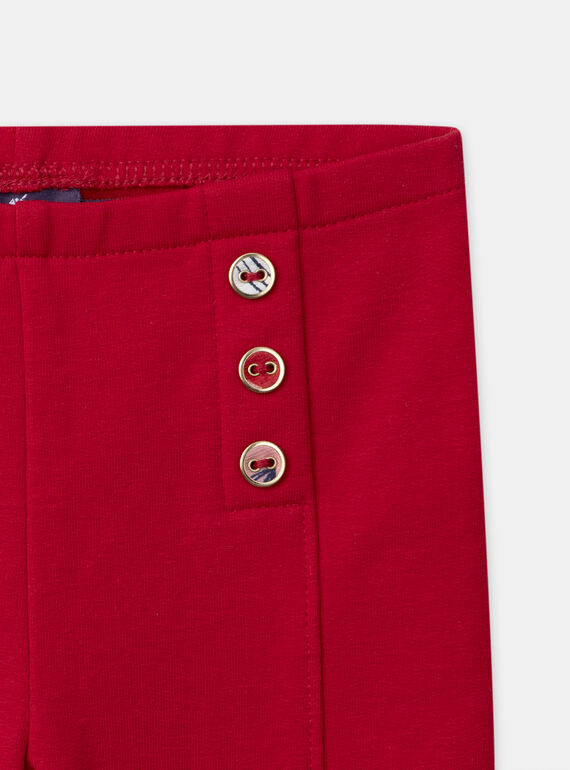 Red LEGGINGS (bottom) NAGWEN / 25H1BFM1LG050