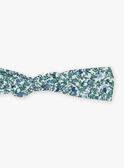 Floral print poplin headband FUBANETTE / 23E4PFC2BAN001