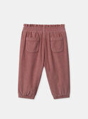 Rose wood PANTS NARACHEL / 25H1BFV1PAN312