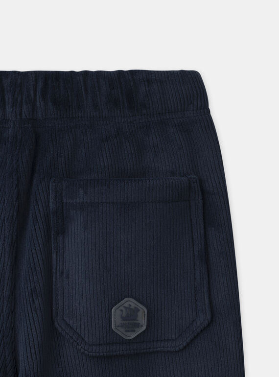 Navy COMFORT PANTS NLUSOFAGE / 25H3PGX1CFP705