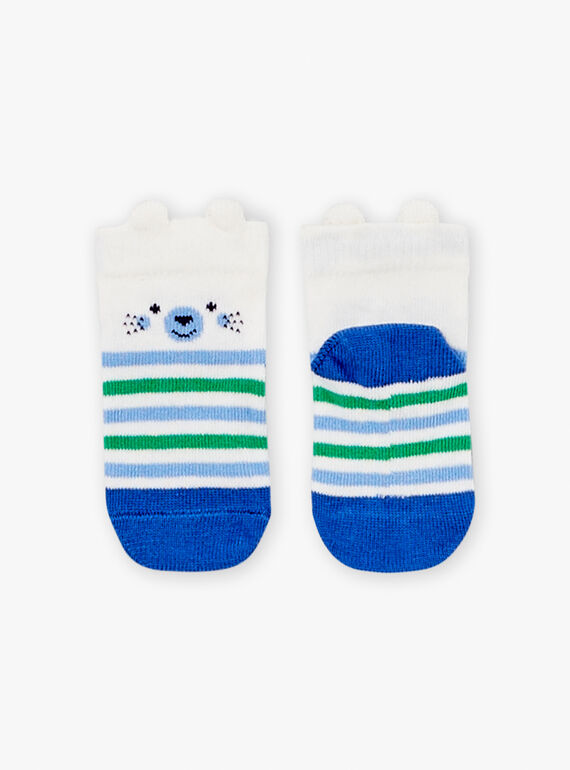 White striped print socks LABERNIE / 24H4BGI1SOB000