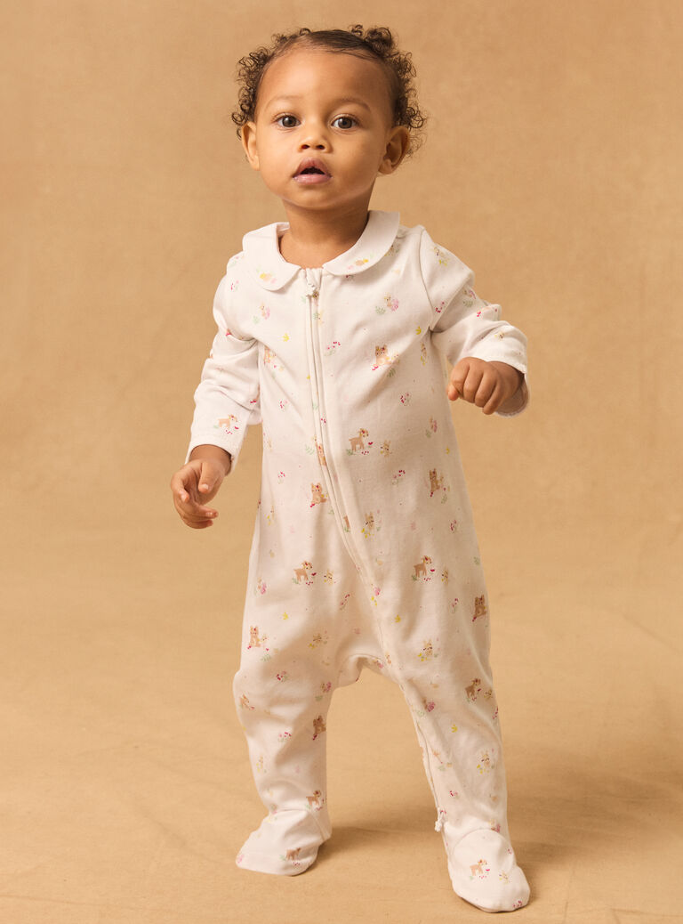 Off white BABYGROW MEADELE / 25E5BFF2GRE001