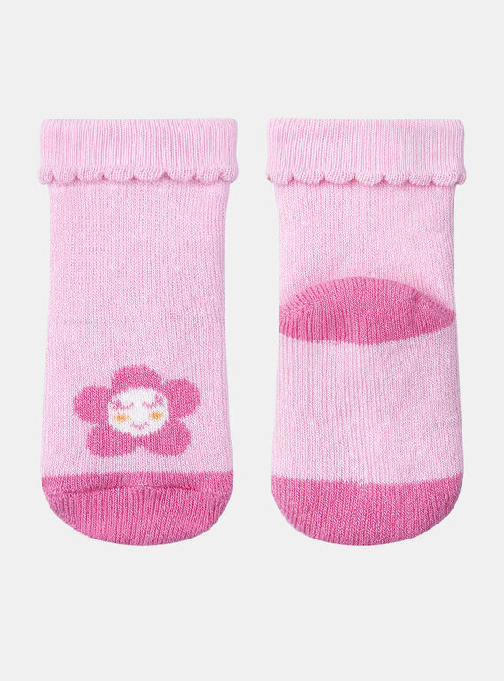 Heather pink SOCKS KABRITNEY / 24E4BF33SOQD314