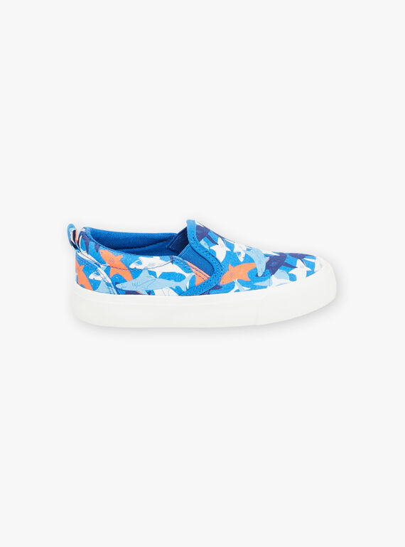 Blue shark print slip-on FEVANAGE / 23N10PG31D16715
