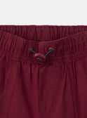 Red PANTS MOCLAGE / 25E3PGJ1PANF504