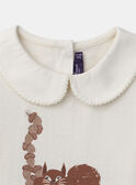 Ivory TEE SHIRT LS NLEGLANETTE / 25H2PFT1TML005