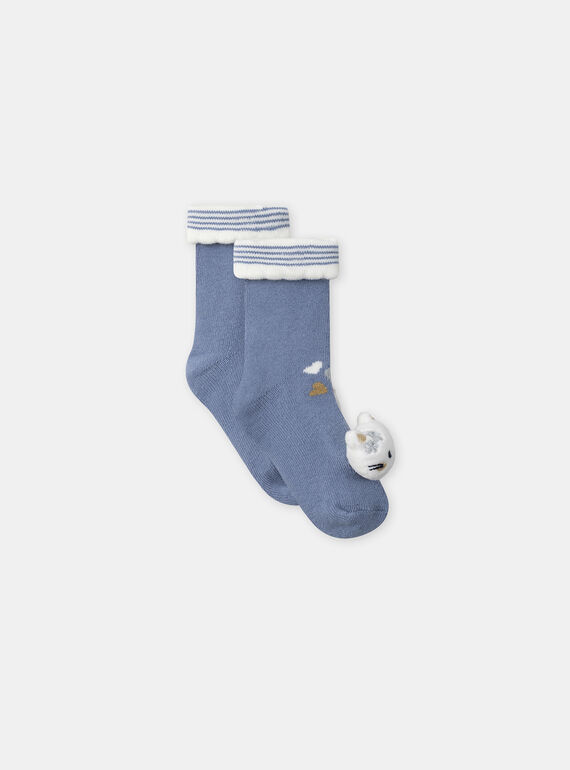 Greyish blue SOCKS NANAYMA / 25H4BFW3SOQ205