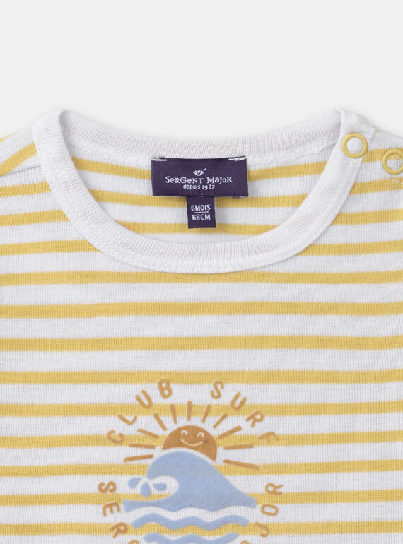 Light yellow BODYSUIT MAMARCEL / 25E1BGK1BODB116