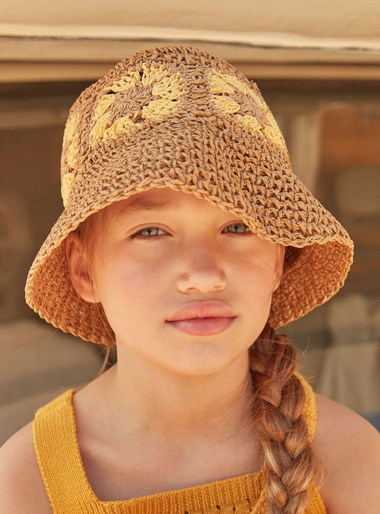Natural straw hat FLICAPETTE / 23E4PFP1CHA009