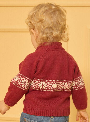 Burgundy PULLOVER LASIXON / 24H1BGR1PUL501