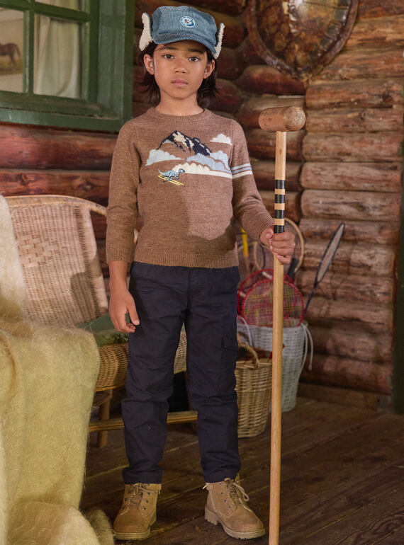 Brown PULLOVER LALOGAGE / 24H3PGS1PUL821