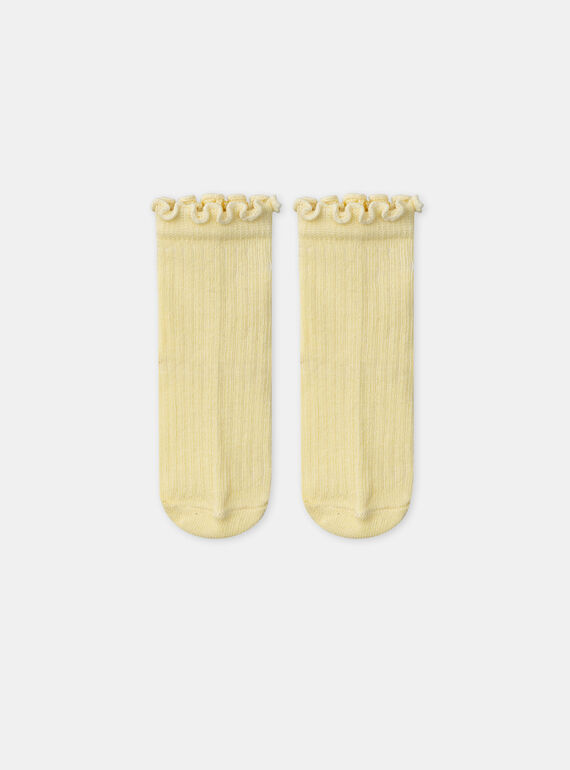 Yellow SOCKS MANANA / 25E4BFK1SOQB104