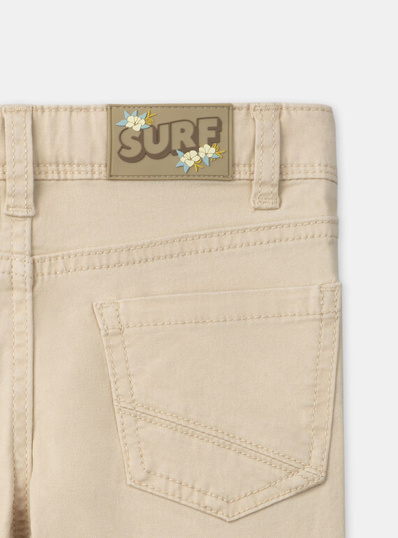 Beige PANTS MLAZIPAGE / 25E3PGK1PAN080