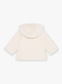 Pale pink velvet hoodie GONINE / 23H0CFB1VES301